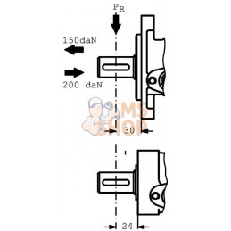 Moteur orbital, arbre Ø 25 | WHITE Moteur orbital, arbre Ø 25 | WHITEPR#1144337