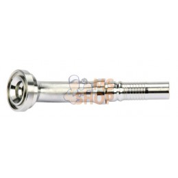 Raccord à sertir 4SH-DN20 avec flasque ø38,1 mm 45° | ALFAGOMMA Raccord à sertir 4SH-DN20 avec flasque ø38,1 mm 45° | ALFAGOMMAP