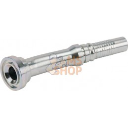 Raccord à sertir 4SH-DN25 avec flasque ø47,6 mm 30° | ALFAGOMMA Raccord à sertir 4SH-DN25 avec flasque ø47,6 mm 30° | ALFAGOMMAP