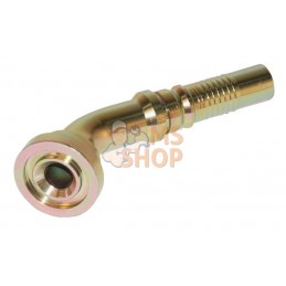 Raccord à sertir 4SH-DN20 avec flasque ø41,3 mm 45° | ALFAGOMMA Raccord à sertir 4SH-DN20 avec flasque ø41,3 mm 45° | ALFAGOMMAP