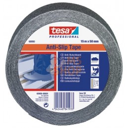 Ruban antidérapant 720um, PVC, noir, 15m x 50mm | TESA Ruban antidérapant 720um, PVC, noir, 15m x 50mm | TESAPR#1150807