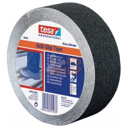 Ruban antidérapant 720um, PVC, noir, 15m x 50mm | TESA Ruban antidérapant 720um, PVC, noir, 15m x 50mm | TESAPR#1150807