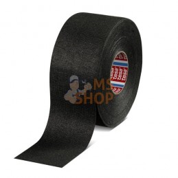 Ruban PET molletonné, noir, 50m x 50mm TesaBAND® | TESA Ruban PET molletonné, noir, 50m x 50mm TesaBAND® | TESAPR#1150838