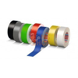 Ruban, tissu, enduit de PE standard, noir, 50m x 25mm, TesaBAND® | TESA Ruban, tissu, enduit de PE standard, noir, 50m x 25mm, T