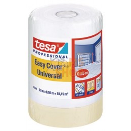 Easy Cover® Universal - Ruban HDPE 33 m x550 mm | TESA Easy Cover® Universal - Ruban HDPE 33 m x550 mm | TESAPR#1150857