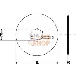 Disque de coutre. 450mm Rumptstad | RUMPTSTAD Disque de coutre. 450mm Rumptstad | RUMPTSTADPR#1151029