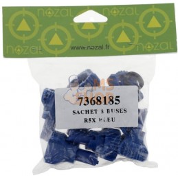 Jeu de buses à engrais (8 pièces) R5X 03 bleu  | NOZAL Jeu de buses à engrais (8 pièces) R5X 03 bleu  | NOZALPR#1151146
