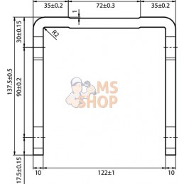 Support pour Bequille | CUSTOMER SPECIFIC Support pour Bequille | CUSTOMER SPECIFICPR#1151493