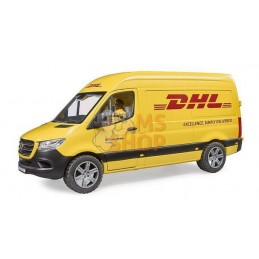 MB Sprinter DHL avec chauffeur | BRUDER MB Sprinter DHL avec chauffeur | BRUDERPR#1151542