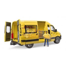 MB Sprinter DHL avec chauffeur | BRUDER MB Sprinter DHL avec chauffeur | BRUDERPR#1151542