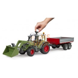 Vario 211 avec chargeur frontal et benne basculante Fendt | BRUDER Vario 211 avec chargeur frontal et benne basculante Fendt | B