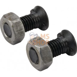 Kit boulons 2x M10x25 CO + écrous | KRAMP Kit boulons 2x M10x25 CO + écrous | KRAMPPR#1151258