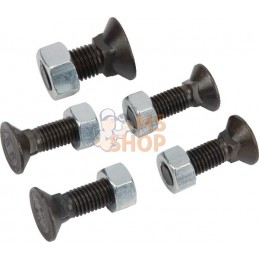 Kit boulons 4x M12x40 VK, 1x M16x40 VK + écrous | KRAMP Kit boulons 4x M12x40 VK, 1x M16x40 VK + écrous | KRAMPPR#1151261