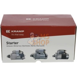 Démarreur 12V, 3.2kW, 9 dents, CW, Kramp | KRAMP Démarreur 12V, 3.2kW, 9 dents, CW, Kramp | KRAMPPR#1151306