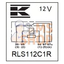 Micro relais 12V, 20A/35A, avec résistance | KRAMP Micro relais 12V, 20A/35A, avec résistance | KRAMPPR#1151348