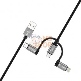 Câble Micro USB, USB type C, foudre | VARTA CONSUMER BATTERIES Câble Micro USB, USB type C, foudre | VARTA CONSUMER BATTERIESPR#