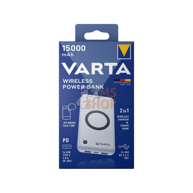 Batterie sans fil 15000 | VARTA CONSUMER BATTERIES Batterie sans fil 15000 | VARTA CONSUMER BATTERIESPR#1151598