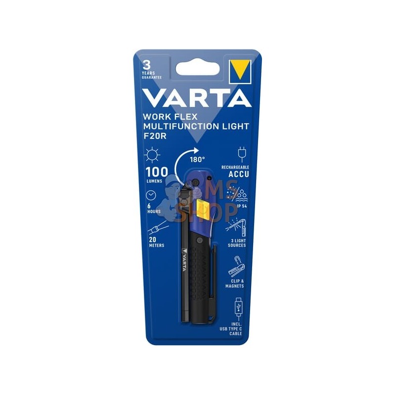 Feu multifonction Work Flex F20R | VARTA CONSUMER BATTERIES Feu multifonction Work Flex F20R | VARTA CONSUMER BATTERIESPR#115160