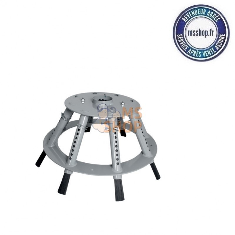 Jeu de 8 pinceaux métalliques + brosse complète pour BDS55H - KSPMC | SARP