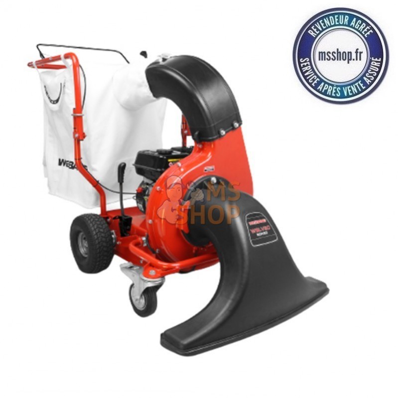 Aspirateur de feuilles - Moteur G160F 163 cc - 240 L - WBLV506C | WEIBANG