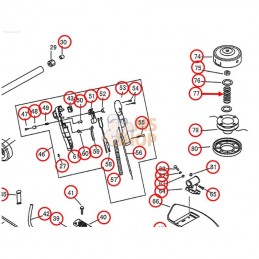 RESSORT DE TETE CG260AN | SARP