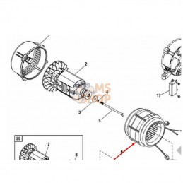 Stator alternateur 3.5 kw |...