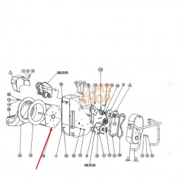TURBINE SBC 500| ISEKI - REMPLACE PAR 589-3019 & 588-3015 - 656-3010