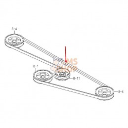 COURROIE | ISEKI 8595-203-003-00