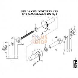 CARDAN DE TRANSMISSION | ISEKI 