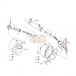 ROTULE EXTERIEURE | ISEKI 1725-436-320-00