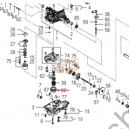 FILTRE BOITE HYDRO SXG15 | ISEKI 1782-201-222-00