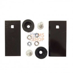 KIT COUTEAUX (2 COUT.+ BOUL.) SRA950F-SRA950-SRA800 | ISEKI 0670-980-200-0