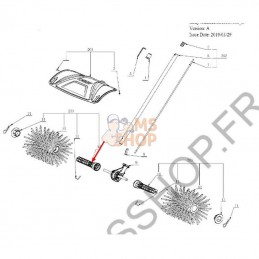 TUBE BALAI BBA2100 PLASTIQUE | EGO POWER 3130375001