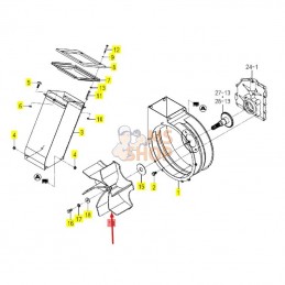 TURBINE | ISEKI 1832-801-250-00