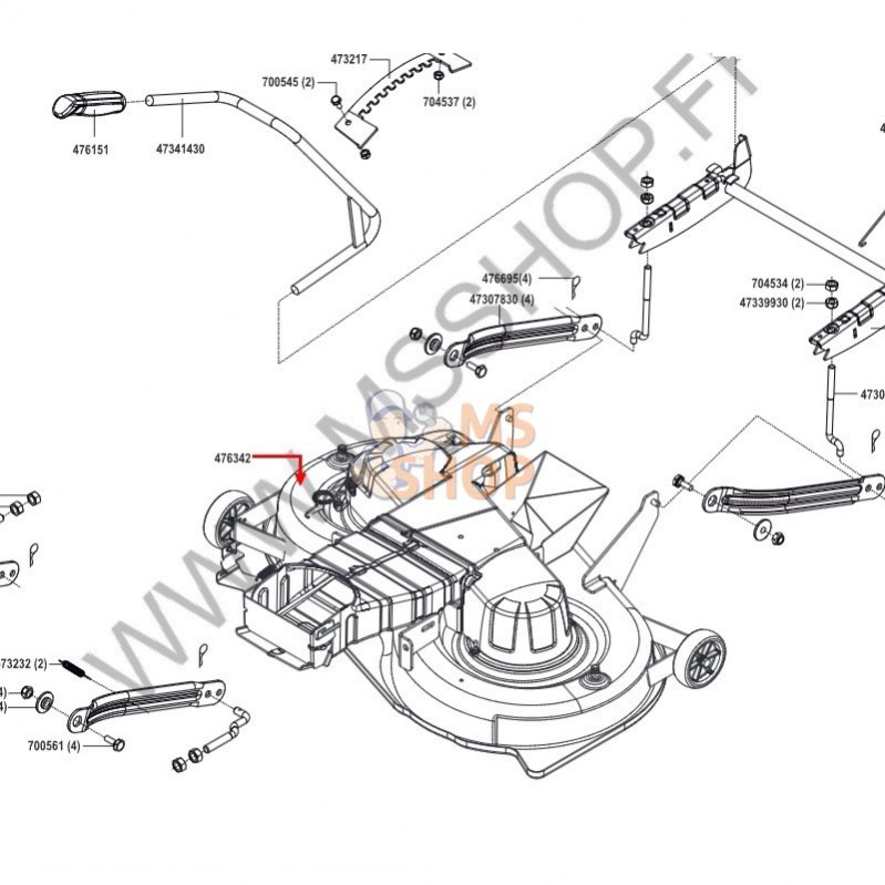 PLATEAU DE COUPE | AL-KO - 476342