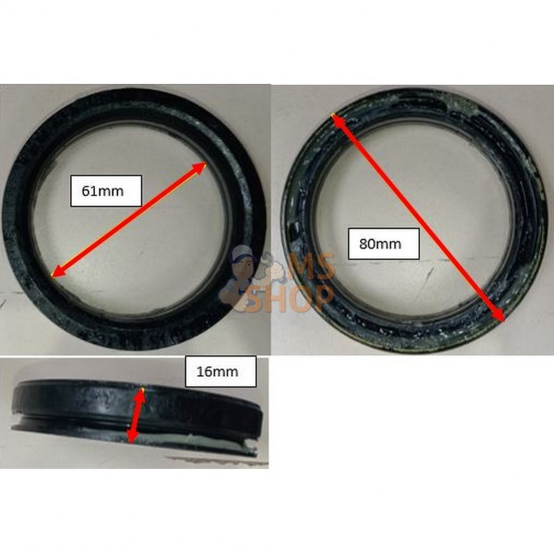 BAGUE | ISEKI 1614-434-004-00