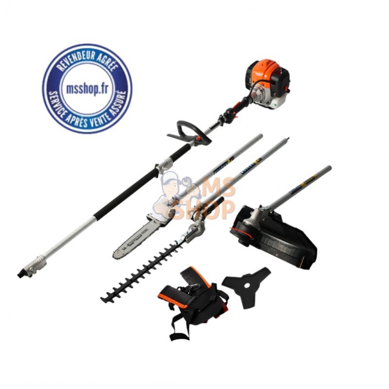 DÉBROUSSAILLEUSE MULTIFUNCTION 4EN1 35,3 CC - 1,2KW EUROV | ANOVA - D536MF