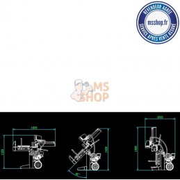 FENDEUSE À BOIS 12 TONNES  - RLT12GVH | ANOVA
caractéristique technique