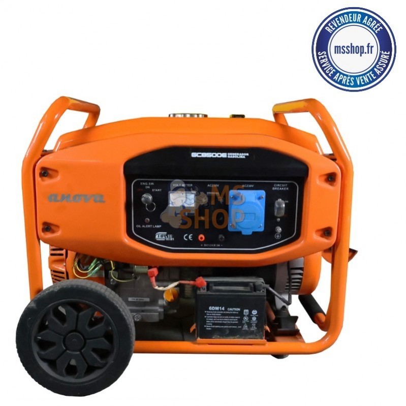 GROUPE ÉLECTROGÈNE ANOVA - GC8500E | ANOVA
VUE ENSEMBLE