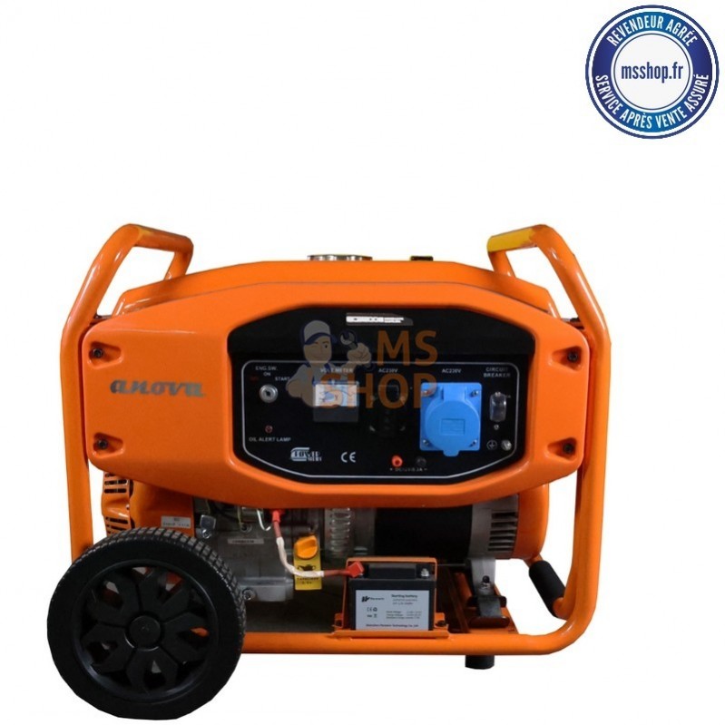 GROUPE ÉLECTROGÈNE À ESSENCE 5500 W | ANOVA
Vue ensemble