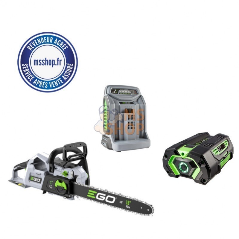 PACK CS1814E AVEC BATTERIE 5AH ET CHARGEUR CH5500 | EGO POWER