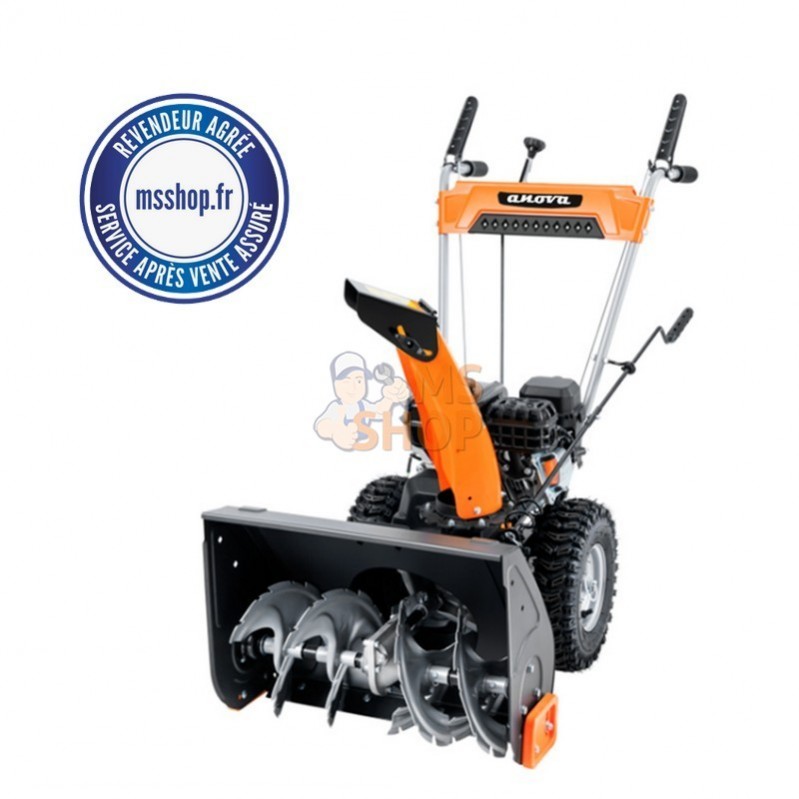 FRAISE À NEIGE ANOVA LONCIN 6,5HP 22" - 56CM (6+2 VITESSES) | ANOVA QN156T