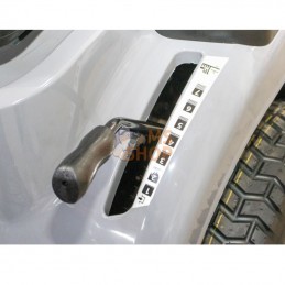 TRACTEUR TONDEUSE 108CM BICYLINDRE ÉJECTION LATÉRALE TC108LH | ANOVA