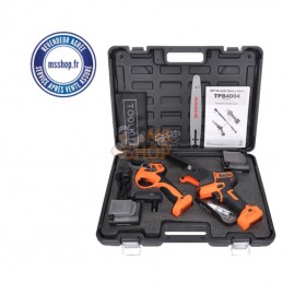 SET D'ELAGAGE : SÉCATEUR + TRONÇONNEUSE D´ÉLAGAGE  + PERCHE | ANOVA-TPB4004