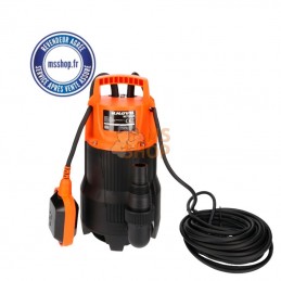 POMPE SUBMERSIBLE ÉLECTRIQUE POUR EAUX USÉES 750W | ANOVA