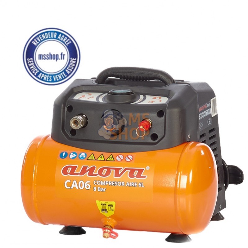 COMPRESSEUR D'AIR 6L | ANOVA