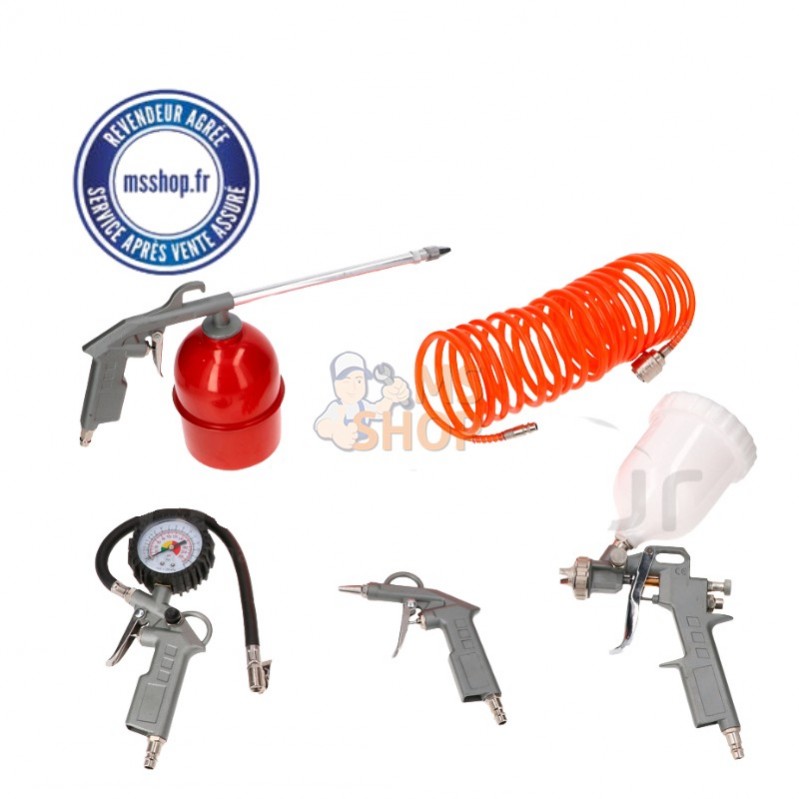 KIT D'ACCESSOIRES POUR COMPRESSEUR (5 ÉLÉMENTS) - CA001 | ANOVA