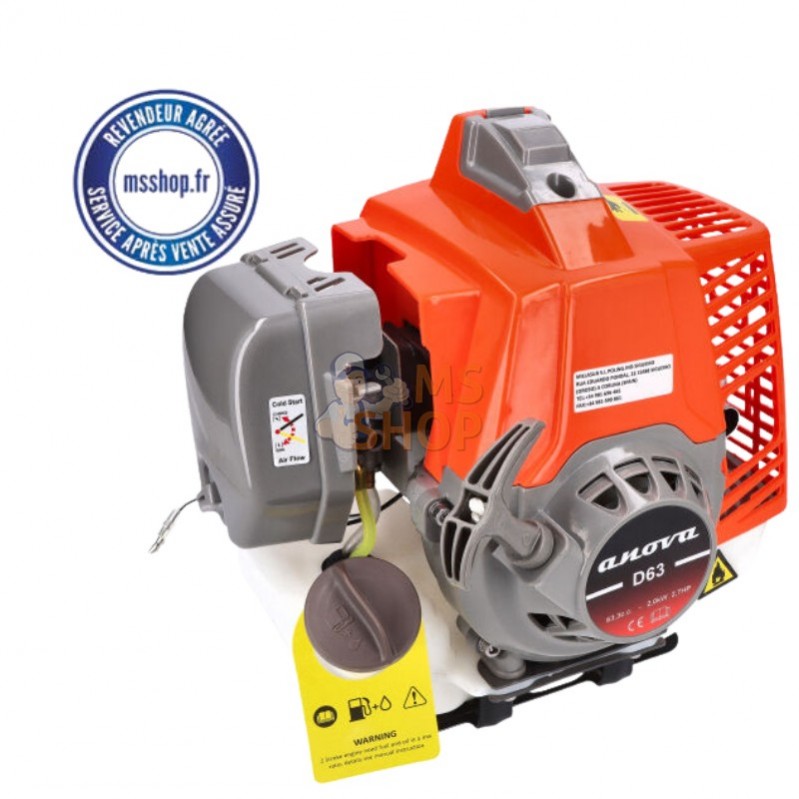 MOTEUR DÉBROUSSAILLEUSE 63 c.c. | ANOVA