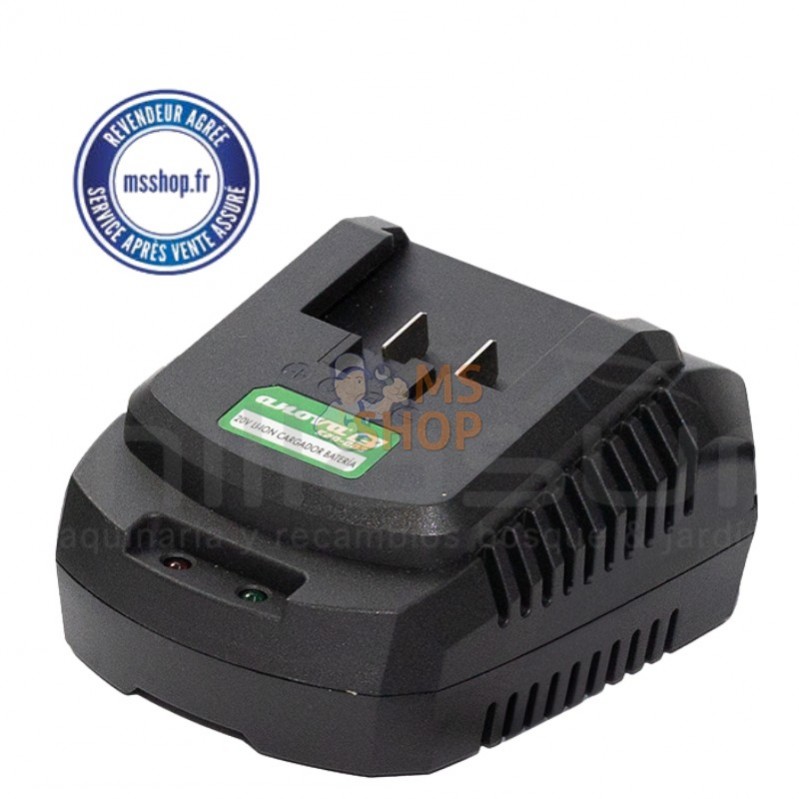 CHARGEUR DE BATTERIE ION LITHIUM 20V SIMPLE | ANOVA