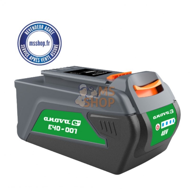 BATTERIE 2,0AH 40V E+ | ANOVA